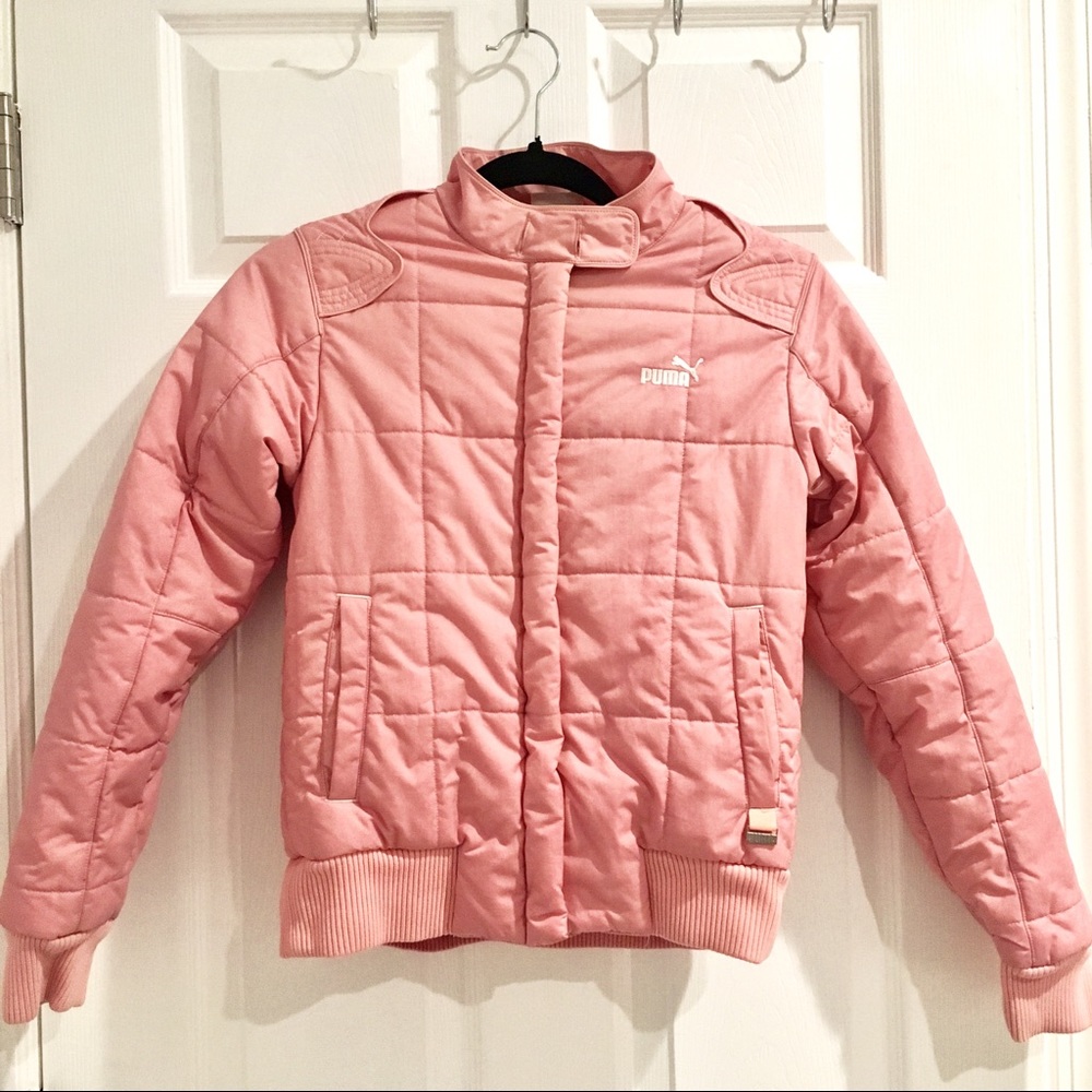 5/$25 Puma Girls Pink Winter Puffer Jacket